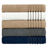 Toalha de banho Gramatura 500g/m² - kit com 5 - 100% Algodão Confort Soft - Coleção Essence
