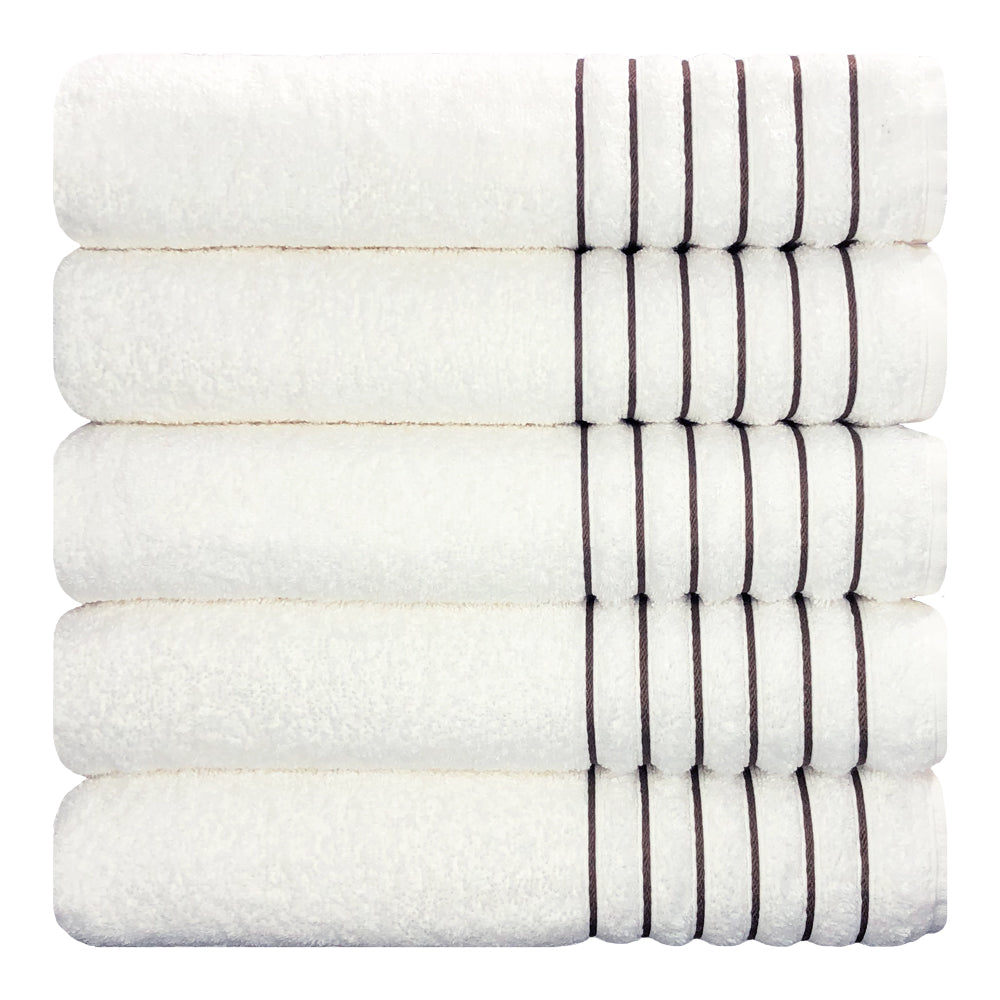 Toalha de banho Gramatura 500g/m² -  kit com 5 - 100% Algodão Confort Soft - Coleção Essence